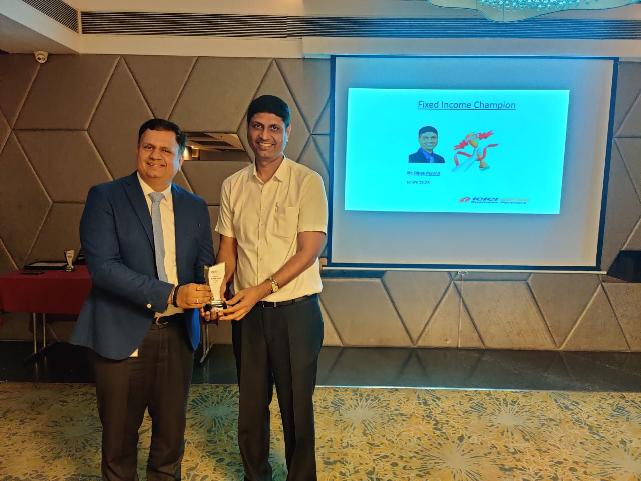 HONOUR BY LIC SR DIVISION MANAGER AT  NADIAD